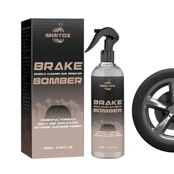 Brake Cleaner Spray 100ml Silné Auto Wheel Cleaner S Hubou A Utrite Dlhotrvajúci Brzdy Čisté, Rýchle Brzdy Čistič Pre Zliatiny