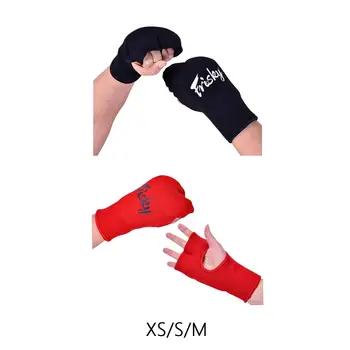 Elastické Zábaly Pohodlné Zápästie Zábal Chránič Handwraps Prenosné Odolné Boxerské Rukavice pre Kickbox Fitness Bojových