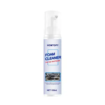 Foam Cleaner 100 ml Čistiaca Pena viacúčelový Čistič pre Domácnosť Auto Foam Cleaner Spray Silný Škvŕn, Odstránenie Všetkých Účel, Na