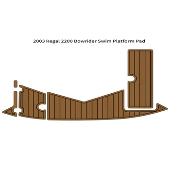 Kvalita 2003 Re-gal 2200 Bowrider Plávať Platformu Pad Loď EVA Pena Týk Palube Rohože
