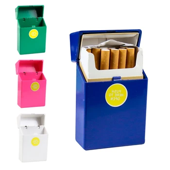 Multi Color Drapákové Cigariet Box Set Nepremokavé Potu Dôkaz a Prachu Dôkaz Dymu Chrániť Vyhovovali Mäkké Box Cigariet Úložný Box
