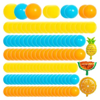 Orange DIY Strany Balón Garland Auta Bachelorette Party Žltá Modrá Narodeniny Latexové Balóny Výročie