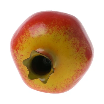 Simulácia Umelé Granátové Jablko Falošné Ovocie Disply Home Party Decor
